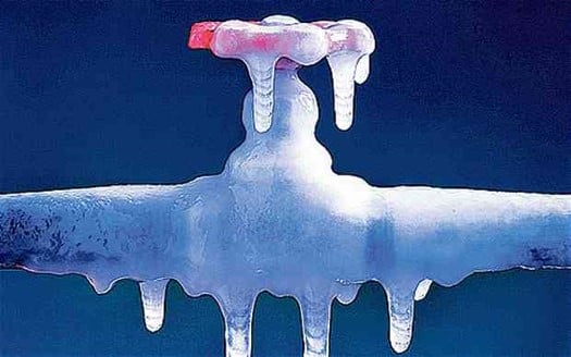 Frozen Water Valve