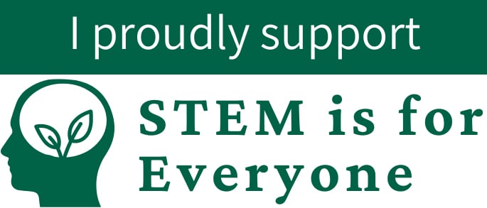 STEM Is for Everyone Support Seal